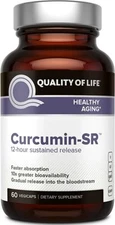 Curcumin-SR - Healthy Aging & Inflammation Supplement - Quality of Life 60 Count