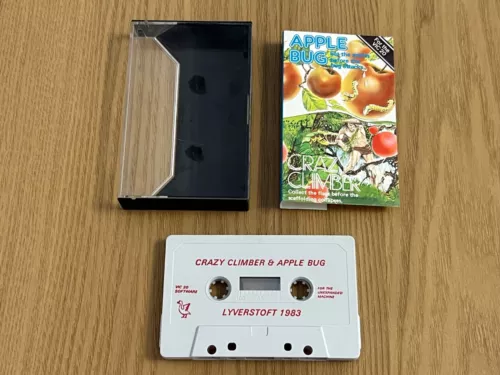 VIC 20 Apple Bug / Crazy Climber Games - Rare Working -👽👾Retro Gift Idea👾👽