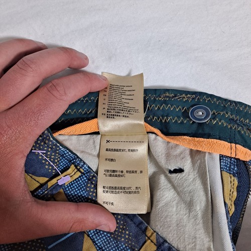 Scotch & Soda Shorts Men 30x9 Sunfever Cargo Geometric Art Amsterdam Heritage - Picture 6 of 14