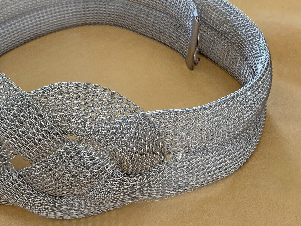 Silver Belt Sarah Cavender Metalworks Belt, INFINITI KNOT  display picture 1