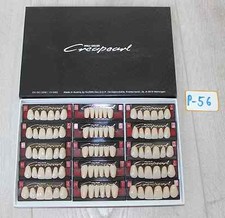 Willi Geller Creapearl Frontzähne 15 Garnituren D3 NEU Art. Nr. P-56