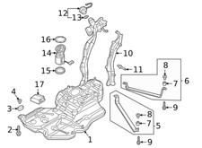 2019 Volkswagen Atlas Fuel System Control Module - 5QJ-906-093