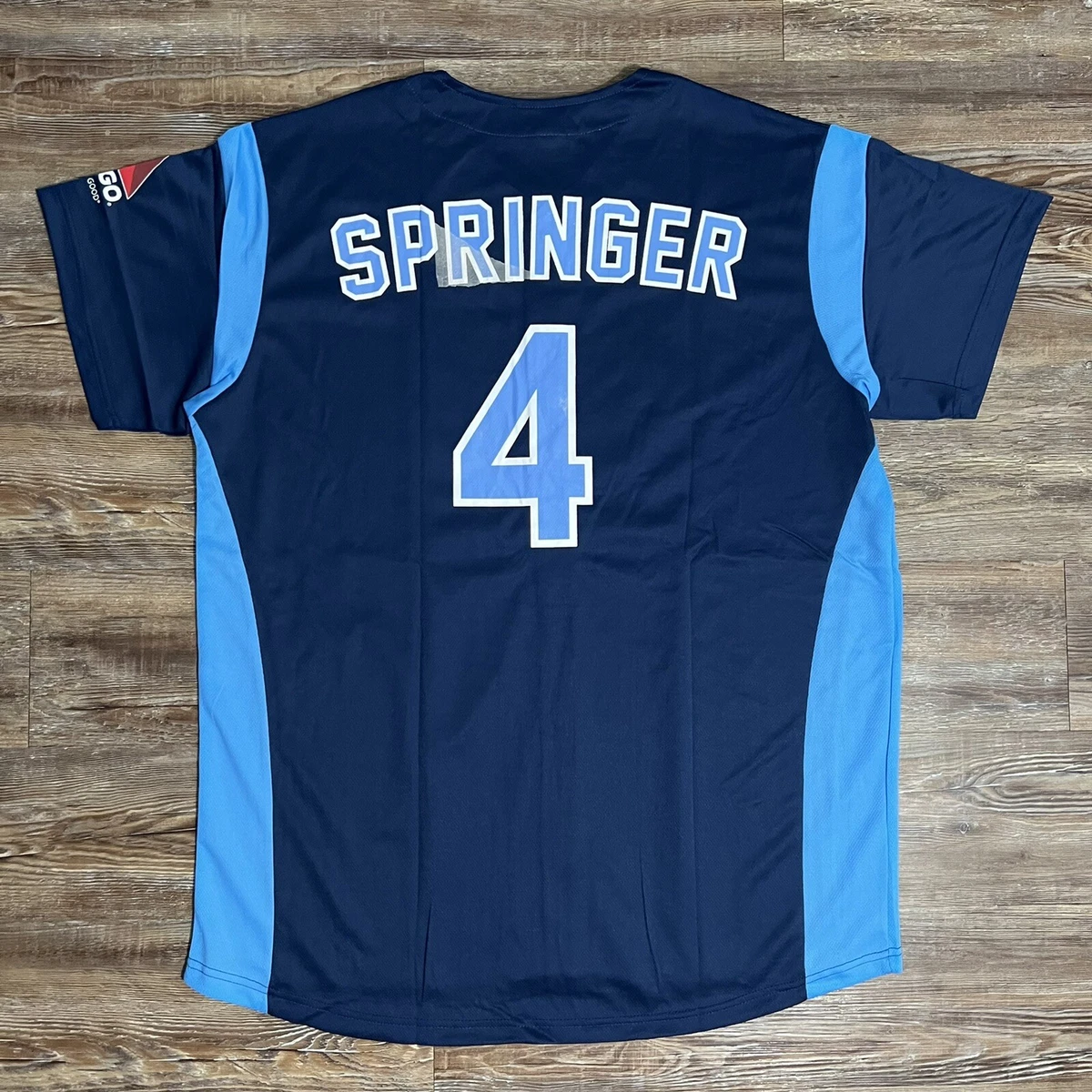 Corpus Christi Hooks George Springer #4 Minor League Baseball Jersey Size  Large