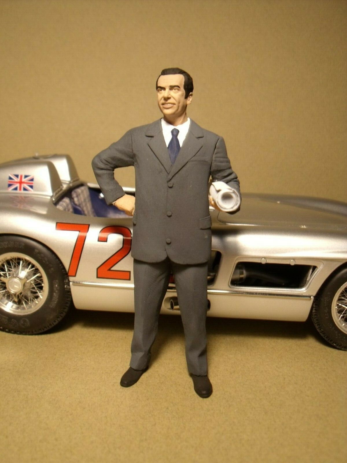 Figurine Rudolf Uhlenhaut à l'échelle 1/18, l'accessoire idéal pour collectionneurs