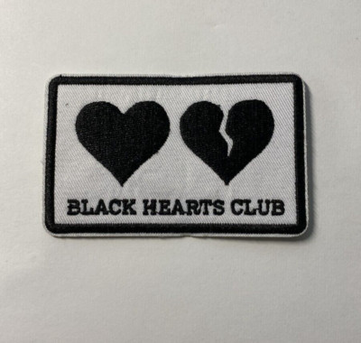 Yungblud Heart Woven Patch - Gewebter Aufnäher Mit Metall-Fäden Für Jacken & Taschen