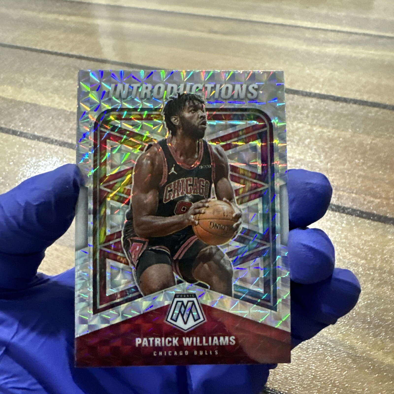 2020-21 panini mosaic introductions patrick williams #2