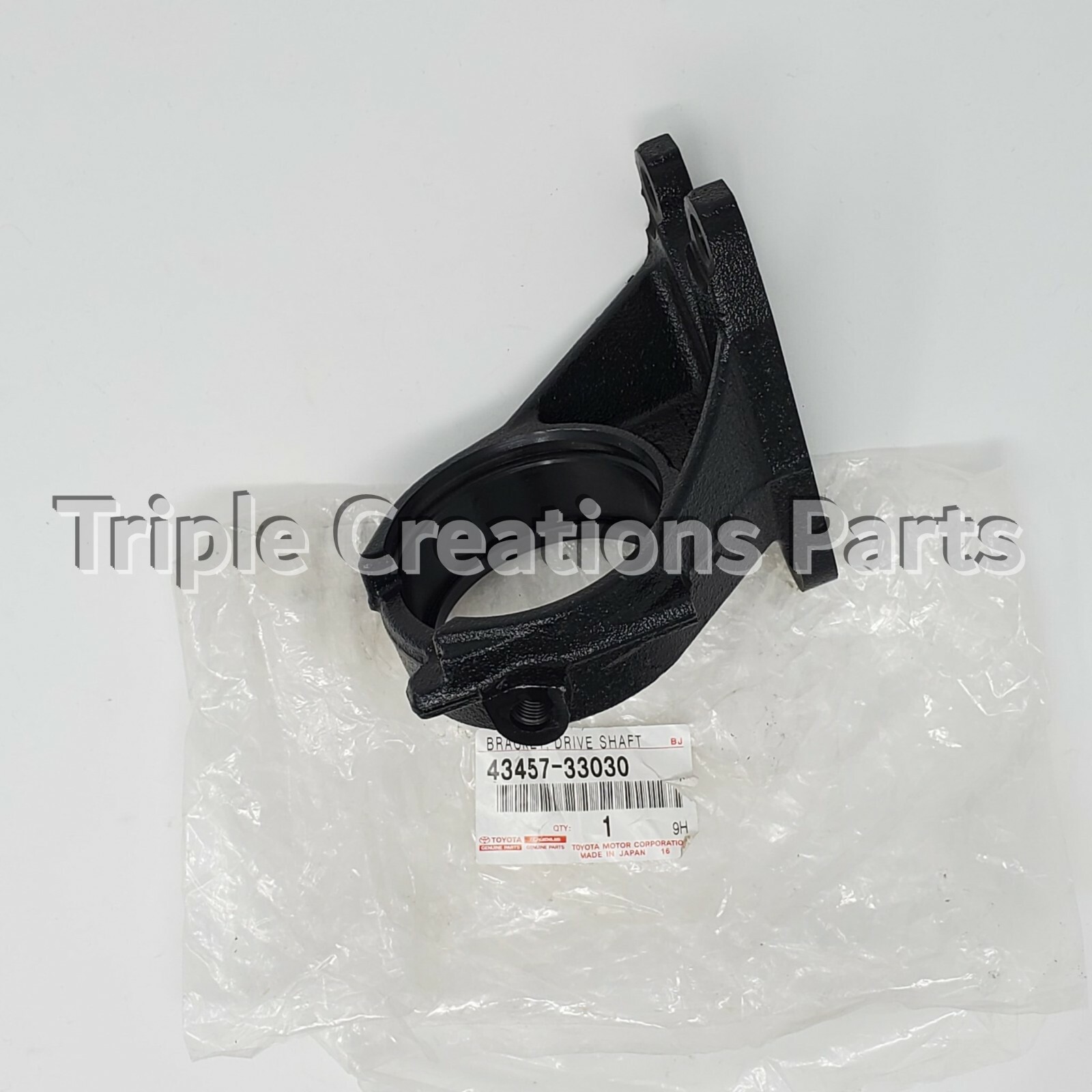 TOYOTA GENUINE 43457-33030 BRACKET, DRIVE SHAFT BEARING OEM  