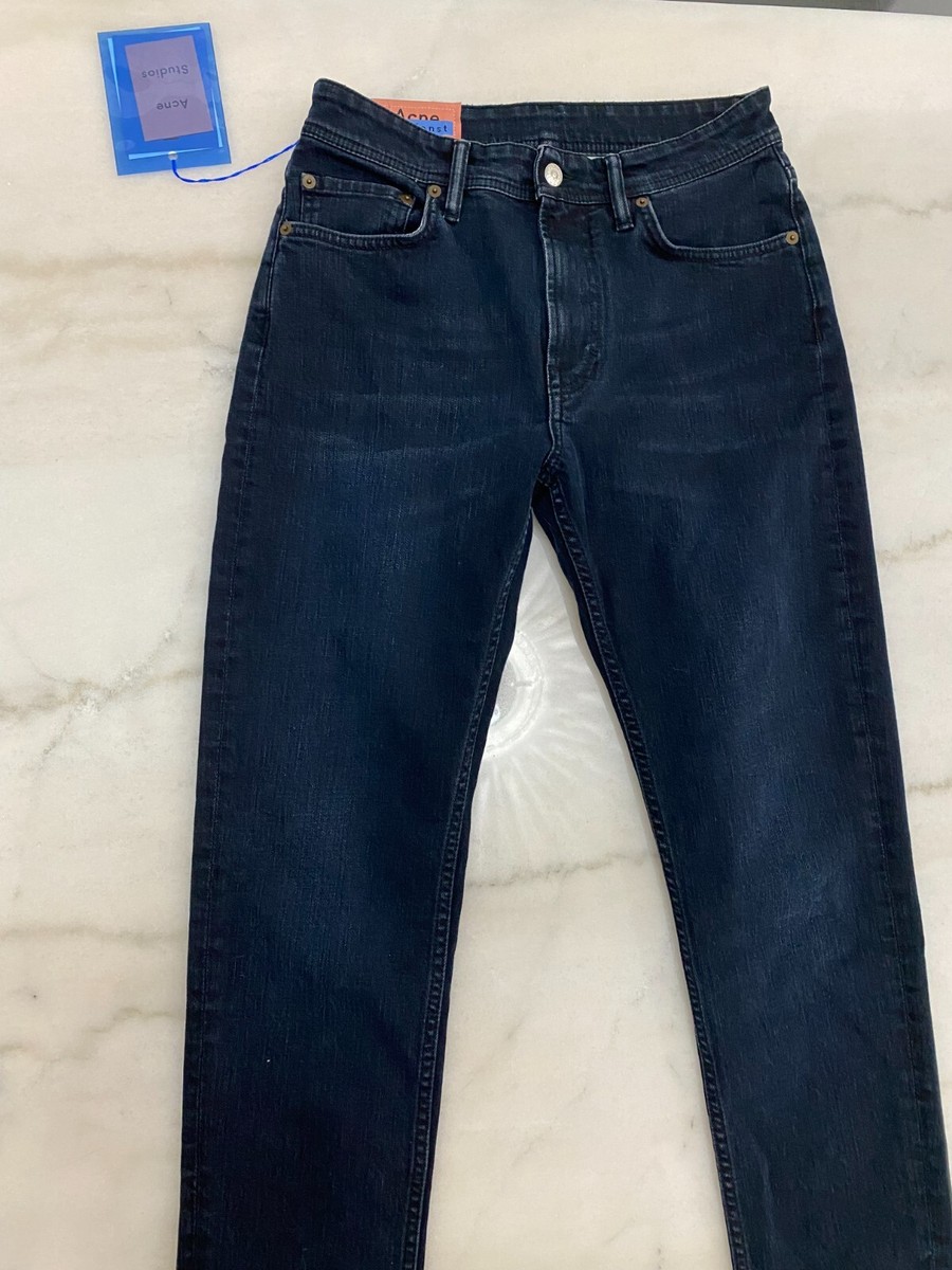 nonoco！Acne Studios Bla Konst 32 NWT Acne Studios Bla Konst Melk Blue Black Denim Jeans Women