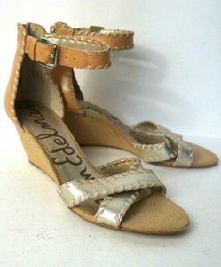 sam edelman nude wedges