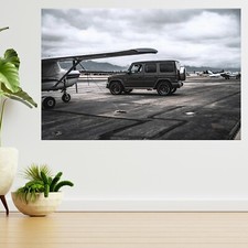 Mercedes G63 AMG G Wagon Super Sports Car 3d View Wall Sticker Poster Decal A538