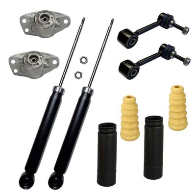 Stoßdämpfer hinten Öl Domlager Koppelstangen Serie Set komplett für Audi A3 8P