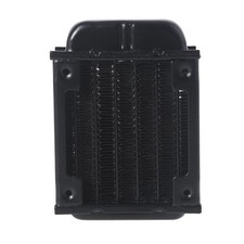 Water Cooling Computer Radiator 6 Pipe Aluminum Heat Exchanger Liquid Cooling