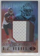 2017 Panini Illusions First Impressions Memorabilia Red 33/50 OJ Howard 0v0