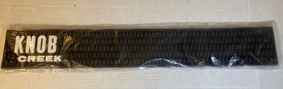 KNOB CREEK BOURBON WHISKEY BRAND NEW !! RUBBER BAR RAIL RUNNER In Orig Package