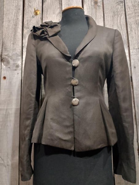 Women Giorgio Armani Jacket Brown Viscose 36 / S /