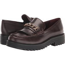 Franco Sarto Women's L-limitmoc Ebony Slip-ons Loafer