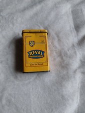 Reval Zigaretten, Blechdose, alte Werbung