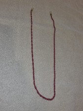 Vintage Eyeglass Holder Necklace, Readers Necklace, Free Shipping