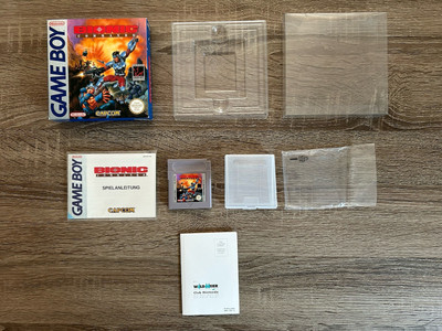 Bionic Commando Nintendo Game Boy Classic - German - OVP CIB Capcom - PAL / FRG
