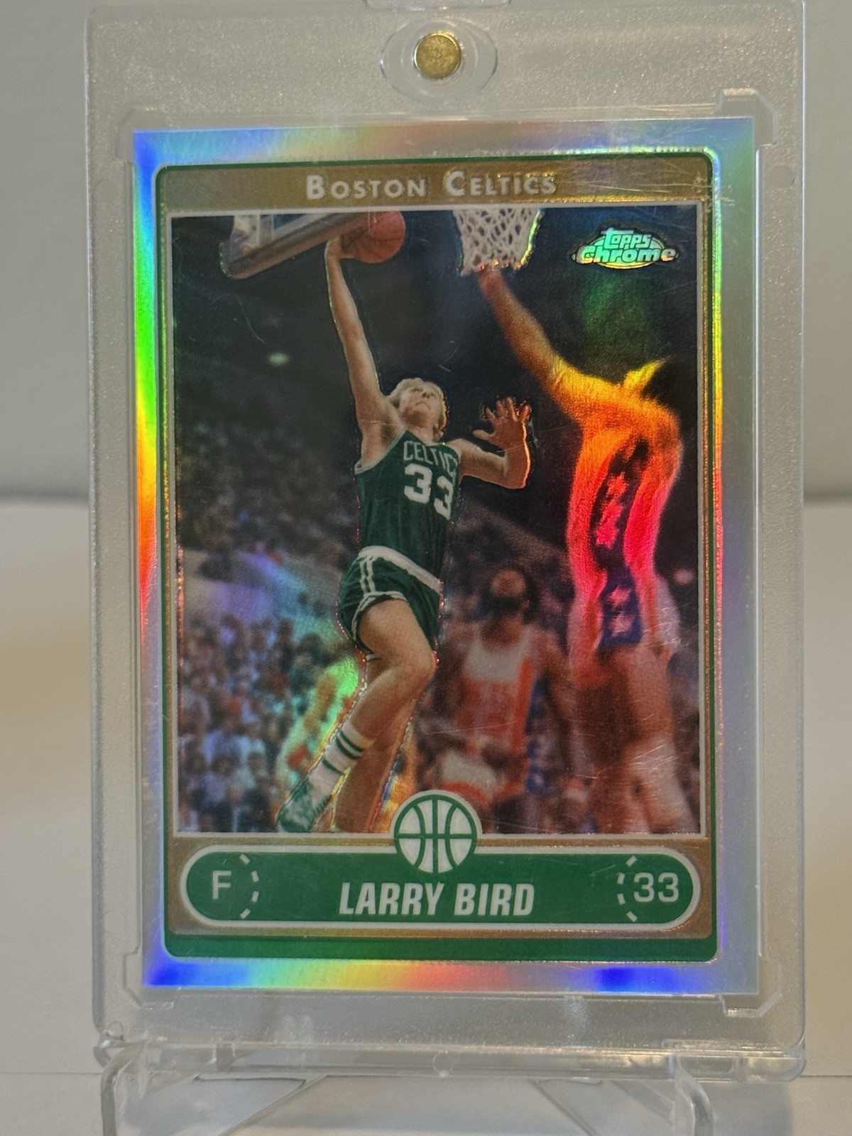2006-07 Topps Chrome - Larry Bird #151 Refractor