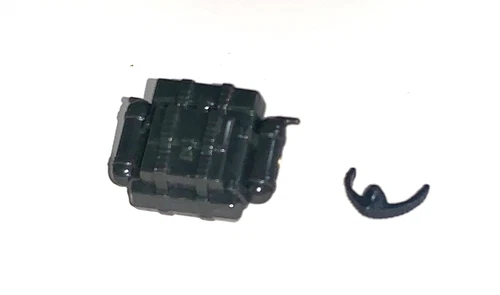 Vintage GI Joe 1990 Freefall Accessory Bundle - Backpack + Face Mask - Nice