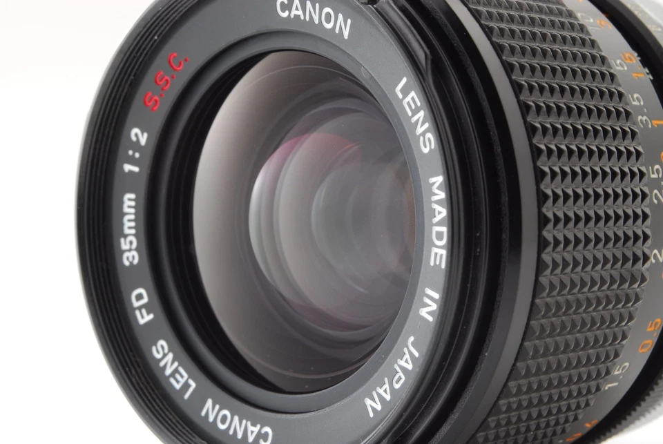 [CASI COMO NUEVO] Lente Canon FD 35mm f2 S.S.C SSC Gran Angular Prime MF de Japón Foto 4 de 4