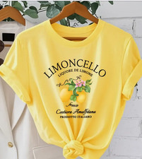 Women's Limocello TShirt Ladies, Teenagers Top, Plus Size TShirt XS-5XL,