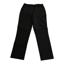 Quince Elegant Classic Trouser Pants Women 6 Black Work Dress Slacks Minimal NWT