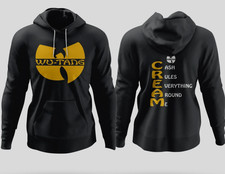Wu-Tang Clan - C.R.E.A.M Hoodie Funny Size S-5XL