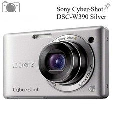 Sony Cyber-Shot DSC-W390 Digital Camera 14.1 MP 5x Optical Zoom Fast Shipping