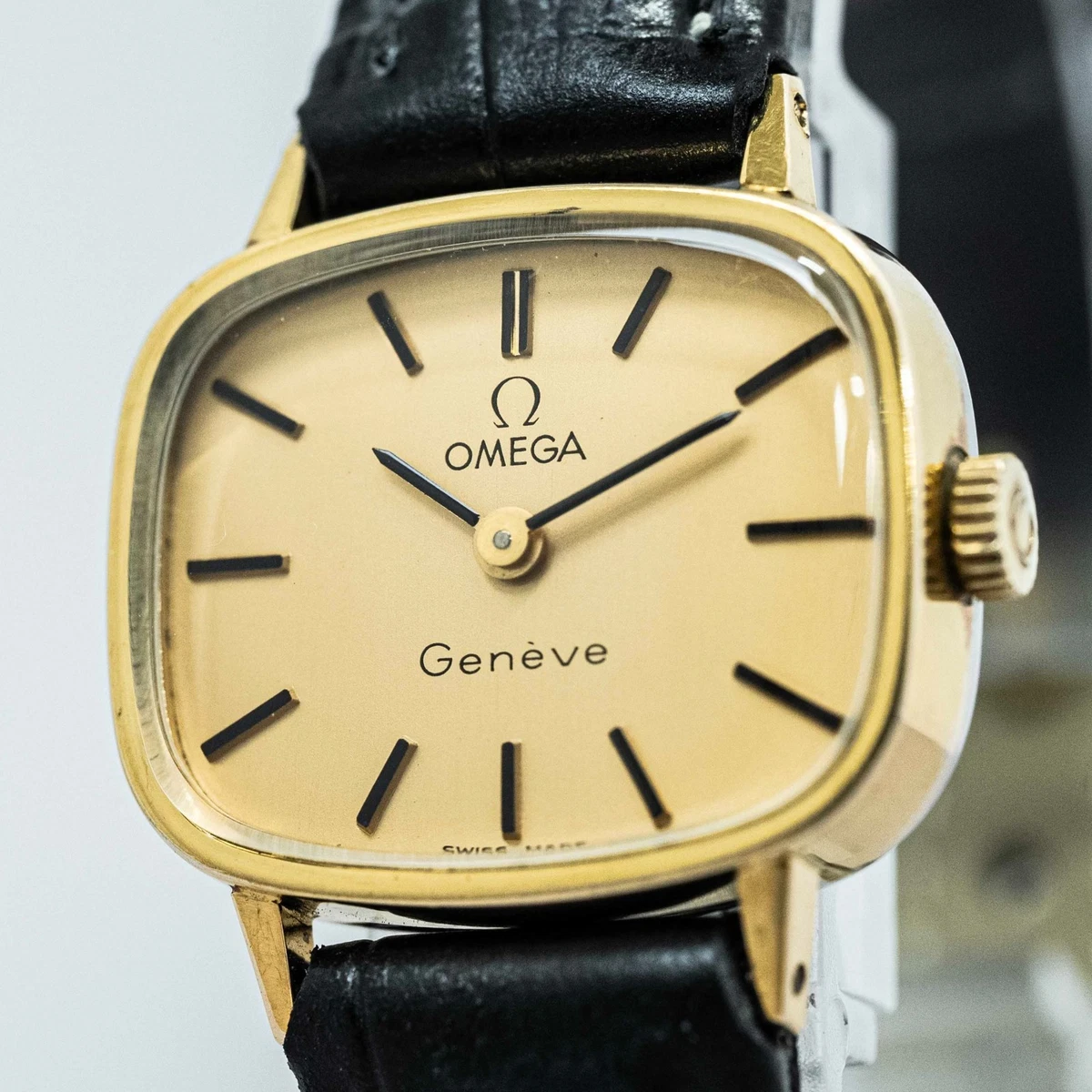 Gold Plated Case Women OMEGA Genève Wristwatches for sale | eBay
