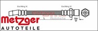 Metzger 4112812 Bremsschlauch FüR Opel FüR Saab