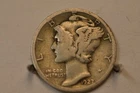 1927-S Mercury Dime (F) 90% Silver Item# 7022