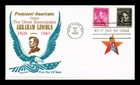 US COVER ABRAHAM LINCOLN PROMINENT AMERICANS FDC COMBO KHOL KRAFT CACHET