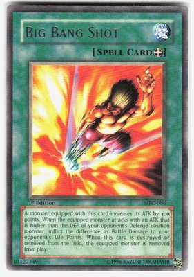 Big Bang Shot Rare Magician's Force MFC-086 LP-MP