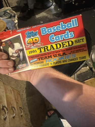 Topps Traded set di 132 1991 - Foto 7 di 7