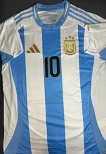 Lionel Messi Signed Auto Autograph Authentic Argentina Jersey Beckett BAS COA