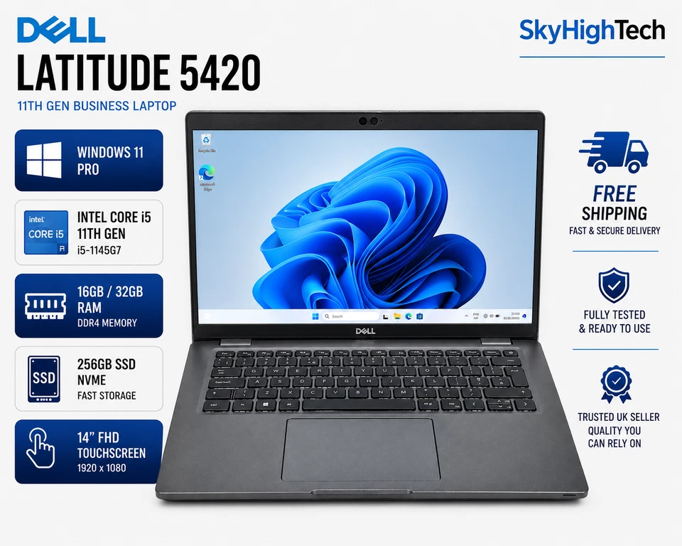 Dell Latitude 5420 · i5-1145G7 · 32GB · 256GB, photo 1 of 5