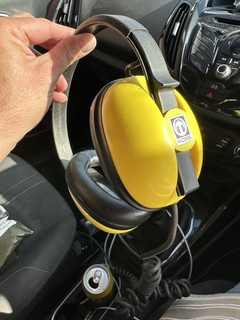 Koss waterproof headphones from Minelab metal detector.