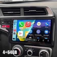 For 2014-2020 Honda Fit Apple Carplay Radio Android 16 GPS NAVI WIFI 4 64GB