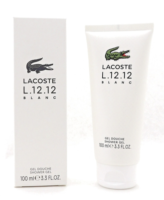 Lacoste Eau de Lacoste L.12.12 BLANC 3.3 oz./ 100 ml. Shower Gel