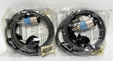 Brenthaven Security Notebook Computer Laptop Cable Locks /w Keys Quality 2-Pack