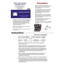 Parasitic Drain Tester with Car Blade Fuses Kit for Automotive Battery Test C8M7