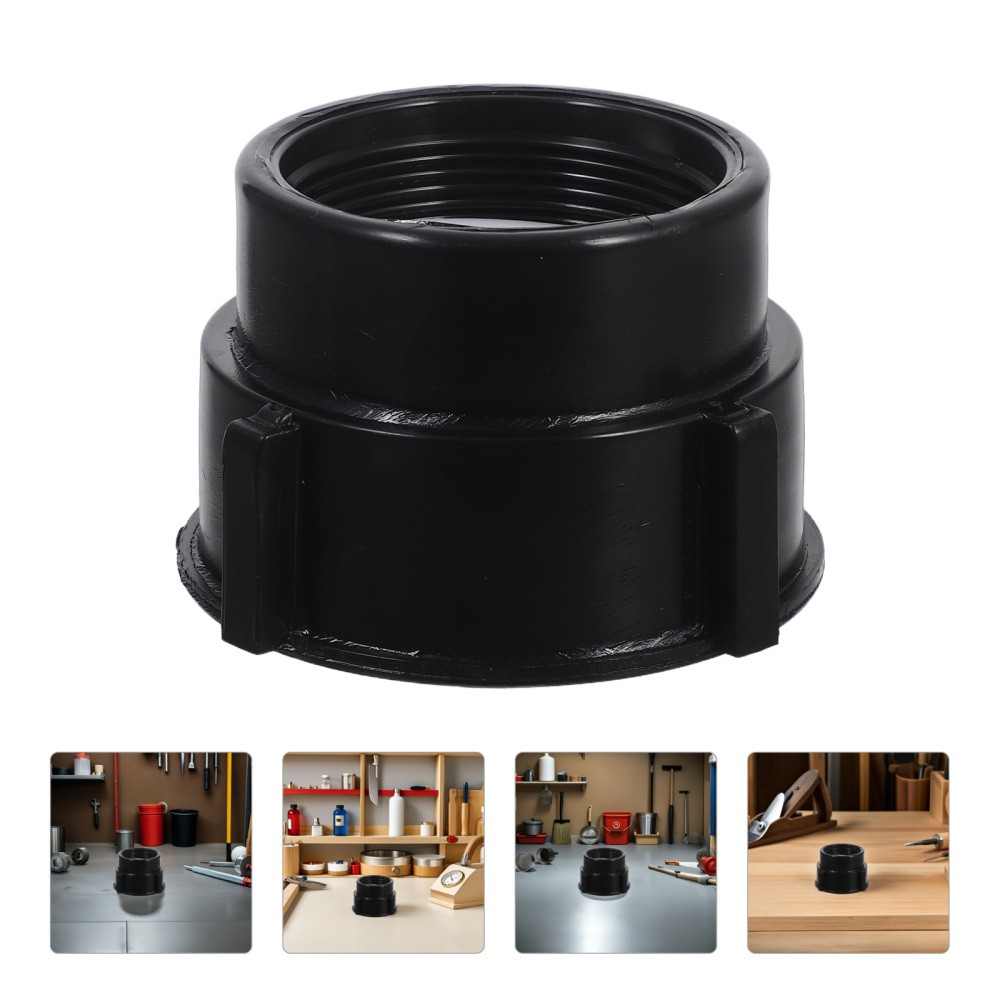 2-Piece IBC Tank Adapter Kit with Fine Thread Hose Fittings