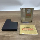 The Legend of Zelda (Nintendo NES, 1987) with Manual, Sleeve. Authentic Tested