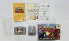 Pokemon Stadium w/ Transfer Pak. N64 Nintendo 64 CIB Tested Authentic Video Game