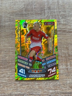 Match Attax Extra 13/14 - 543 - MIKE HANKE - SC Freiburg - Fan Favorit