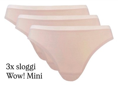 Sloggi weicher Mini Slip Wow skin 40 NEU 3er Pack