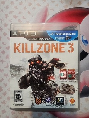 Killzone 3 (Sony PlayStation 3, 2011) CIB Tested Very Good Condition 