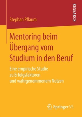 Pflaum - Mentoring beim bergang vom Studium in den Beruf   Eine empir - X555z